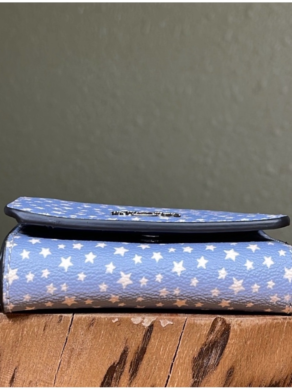 Coach Trifold Ditsy Star Wallet - Picture 4 of 8